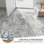 GENIMO Washable Area Rugs for Living Room, 8x10 Modern Non Slip Rugs, Low Pile - Image 6