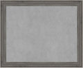 Amanti Art Grey Framed Magnetic Board 19x23 Small Vision Board