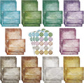 TaoBary 160 Pcs Stationery Paper Set 50 Double Sided Stationery Papers by TaoBary