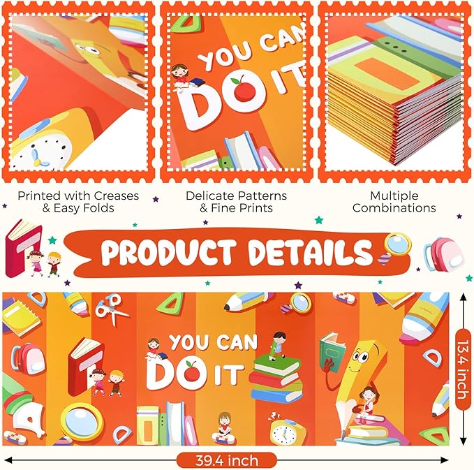 24 Pcs Privacy Boards for Student Desks Bright Colored Classroom Desk Divider - Image 6