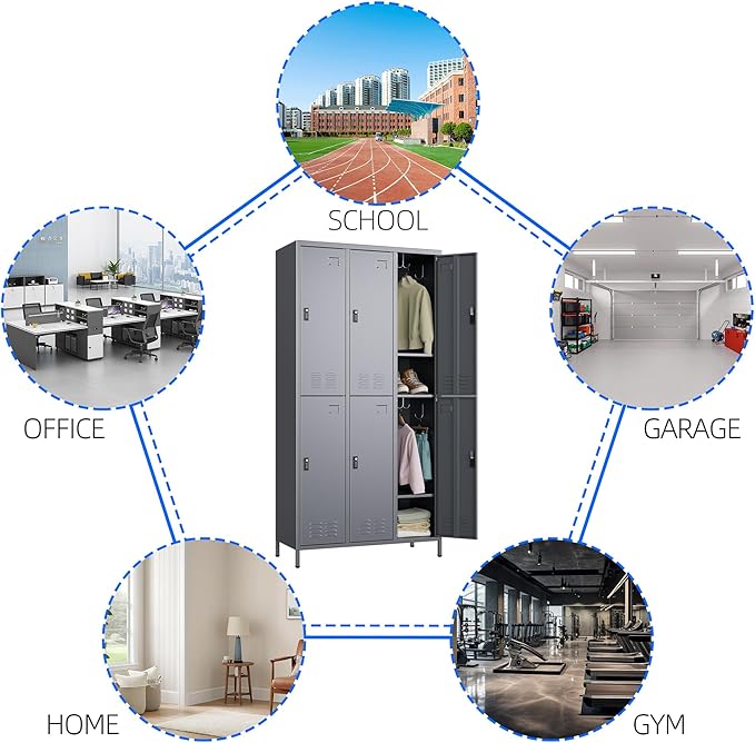SUPEER Metal Locker for Employees - Image 5