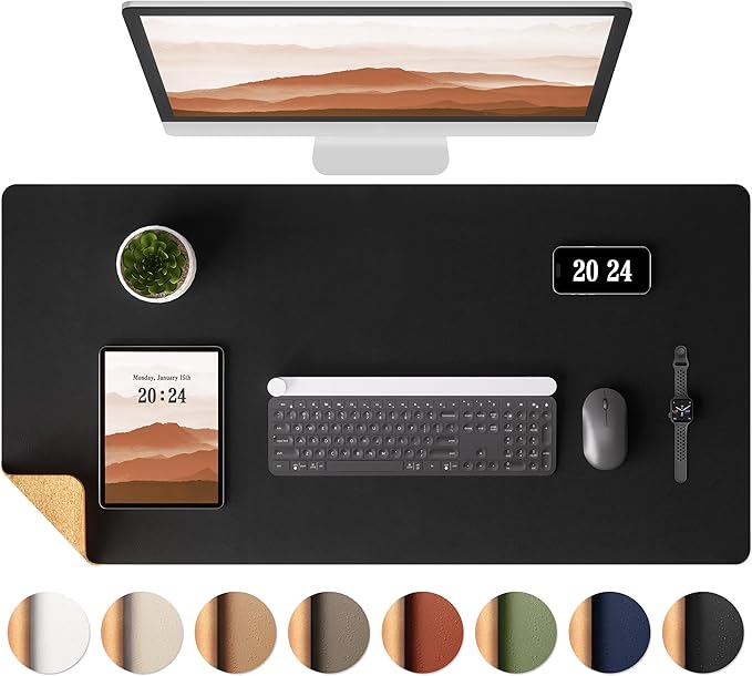 Aothia Dual-Sided Desk Pad by AothiaSimpleNaturalUnique