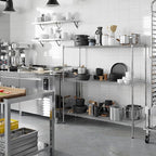 Regal Altair 21" Deep x 54" Wide x 54" Height Wire Shelving Kit | 3-Tier | NSF - Image 7