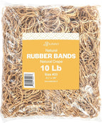 BILINNY Rubber Bands Size 33, Bulk Pack of 10lb Tan Rubber Bands, Made In USA by BilinnyGreetingCards