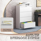 mysteeldepot 4 Drawer Lateral File Cabinet - Image 7