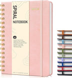 Dotted Spiral Journal Notebook, A5 Hardcover Spiral Journals by Unknown