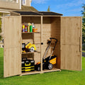 gizoon outdoor cabinet, waterproof roof, double lockable wooden, main product view
