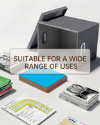 4 Pack File Storage Organizer, Document Organizer, Portable File Box - Image 5