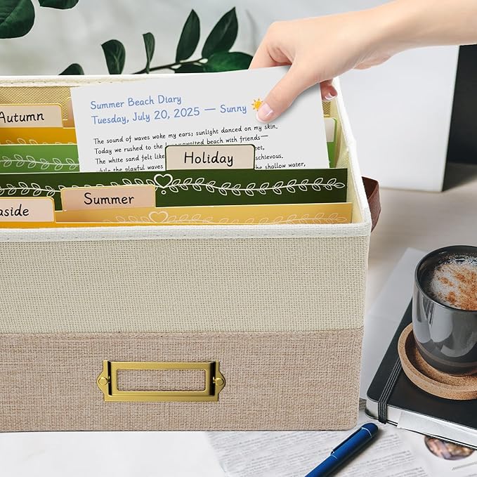 Vienrose Greeting Card Organizer Box - Image 3