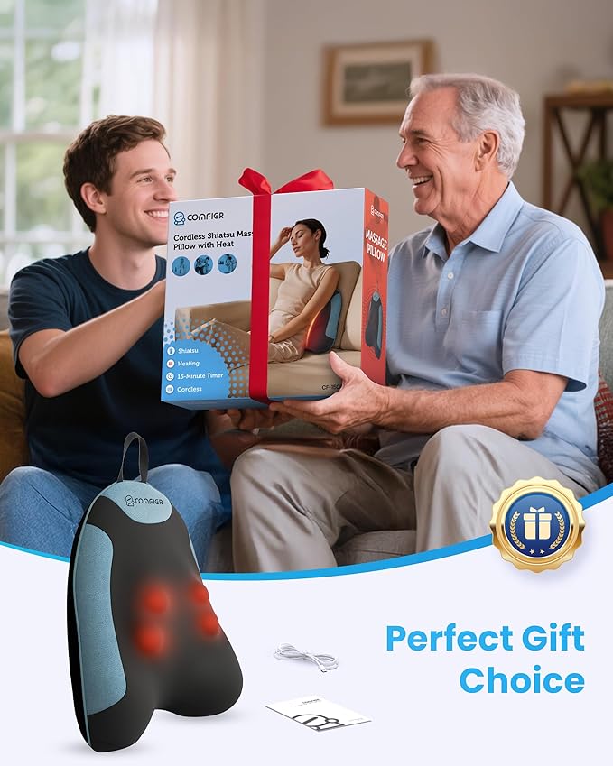 COMFIER Cordless Back Support Pillow - Image 8