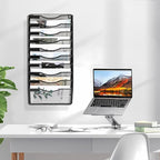 EasyPAG Wall File Organizer for Office 10 Pocket Mesh Wall Mounted Paper - Image 6
