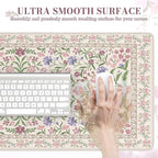 iCasso Desk Mat for Keyboard and Mouse, Large Mouse Pad, Desk Pad Mat, - Image 3