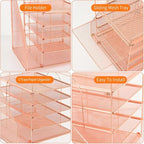 LEKETREE Desk Organizers and Accessories, 5-Tier Paper Letter Tray Organizer - Image 3