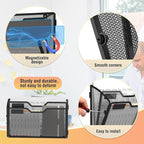 Docnest 2 Tier 3 Pack Magnetic Wall Mounted File Holders, Mesh Letter Organizer - Image 3