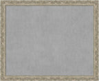 Amanti Art Silver Framed Magnetic Board 36x44 X-Large Vision Board by AmantiArt