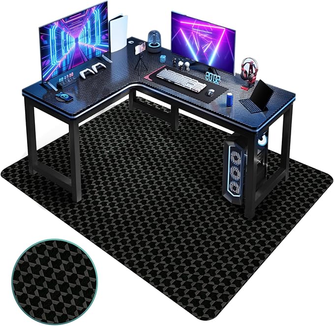 Vicwe Office Chair Mat for Hardwood Floor, Gaming Chair Mats for Hardwood by Vicwe