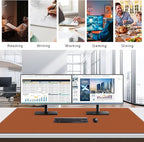 Mydours 55" x 28" PU Leather Desk Mat, Huge Gaming Mouse Pad XXXL, Dual-Sided - Image 2