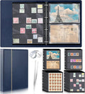 Lewtemi Stamp Collecting Albums Set Stamp Collection Book Include 20 Pages by Lewtemi