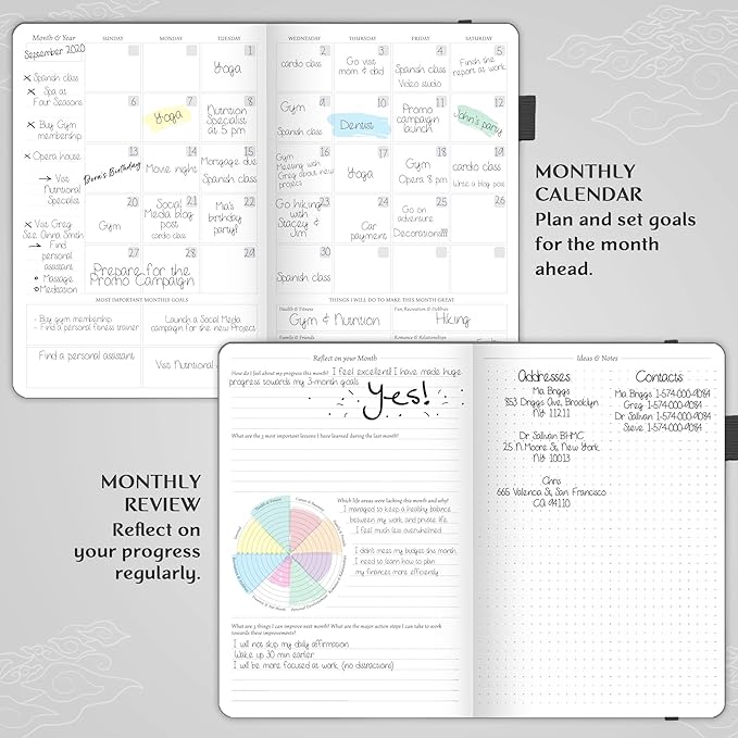 Legend Planner – Weekly & Monthly Life Planner to Hit Your Goals & Live - Image 6