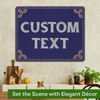 Custom Sign, Custom Street Sign, 11 Font Colors, 13 Font Styles, 4 Hole Options - Image 4