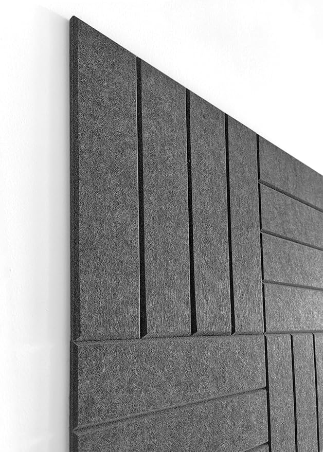 DECORITA Felt Bulletin Board Tiles | Modern Cork Board Alternative | Large Cork - Image 5