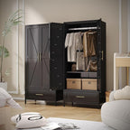 SUPEER Metal Wardrobe Cabinet - Image 7