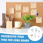 600 Pcs Decorative Push Pins - Image 4