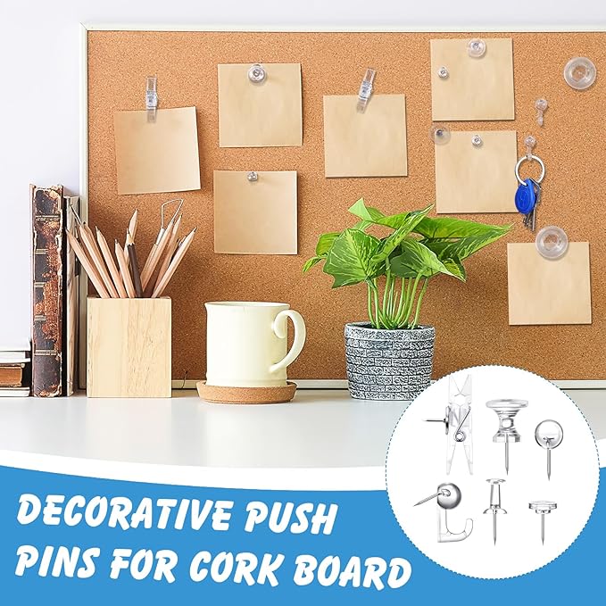 600 Pcs Decorative Push Pins - Image 4
