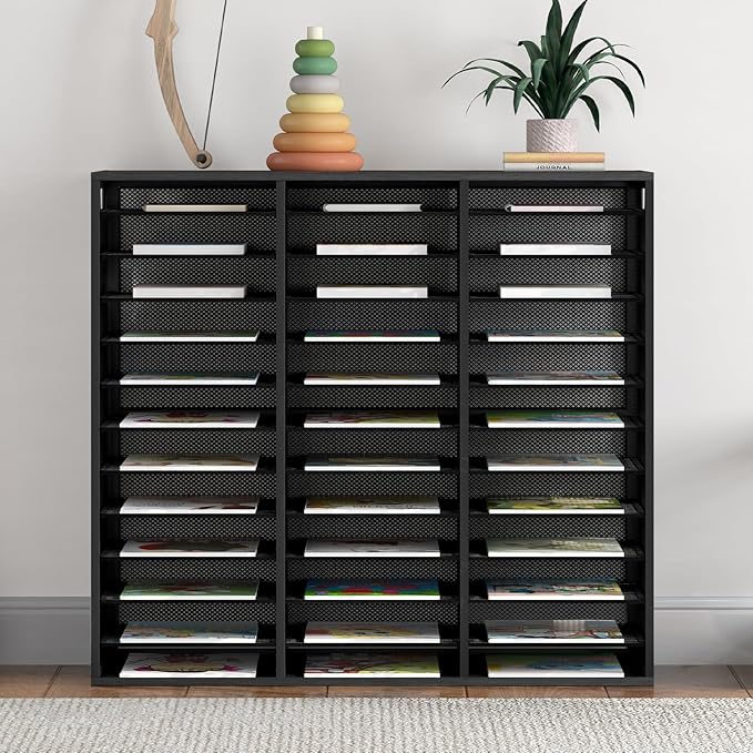 PAG-Mass Mail Sorter Adjustable Countertop Mail Holder, Heavy Duty Literature - Image 7