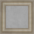 Amanti Art Silver Framed Magnetic Board 17x17 X-Small Vision Board by AmantiArt
