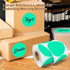 3 Inch Round Color Coding Labels - Image 5