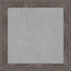 Amanti Art Grey Framed Magnetic Board 15x15 X-Small Vision Board by AmantiArt