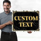 Custom Sign, Custom Street Sign, 11 Font Colors, 13 Font Styles, 4 Hole Options - Image 2