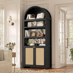 81" Tall Arched Cabinets, Bookcase