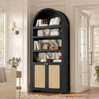 81" Tall Arched Cabinets, Bookcase by UPOSOJAWishesYouaNiceDay