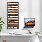 Solinxe 10-Tier Wall File Organizer, Wood Mail Organizer Wall Mounted Paper - Image 8