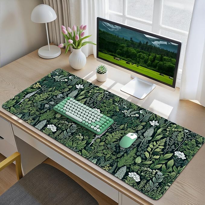iCasso Desk Mat, Big Desk Pad, XXL Extended Gaming Mouse Pad, Large Mouse Pad - Image 7