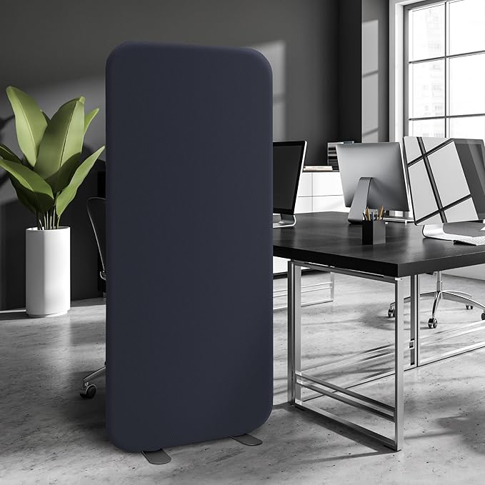 DECOLAB Standing Room Divider, Movable Space Partition Separator by DECOLAB