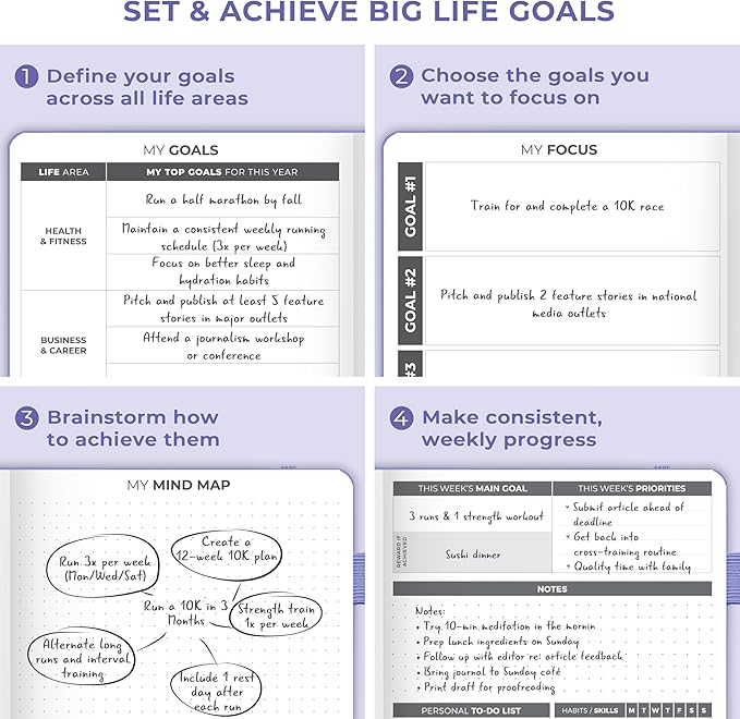 Clever Fox Dated Planner 2026-2027 – Weekly Life Planner Notebook - Image 8