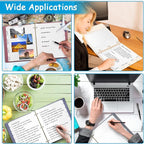 Binder Dividers for 3 Ring Binder, 1/8 Cut Tabs, Letter Size, Blank Write On - Image 8