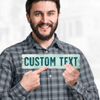 Custom Sign, Custom Street Sign, 11 Font Colors, 13 Font Styles, 4 Hole Options - Image 2