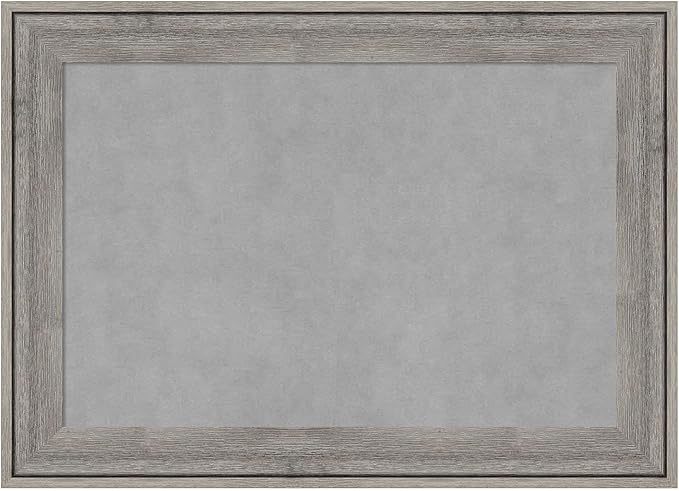 Amanti Art Grey Framed Magnetic Board 21x29 Medium Vision Board by AmantiArt