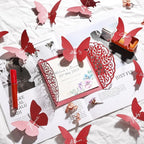 25 Sheets Red Shimmer Cardstock 8.5 x 11Inch Glitter Card Stock 92lb - Image 6