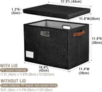 Roobyl 17" Large Collapsible Storage Bins - Image 3