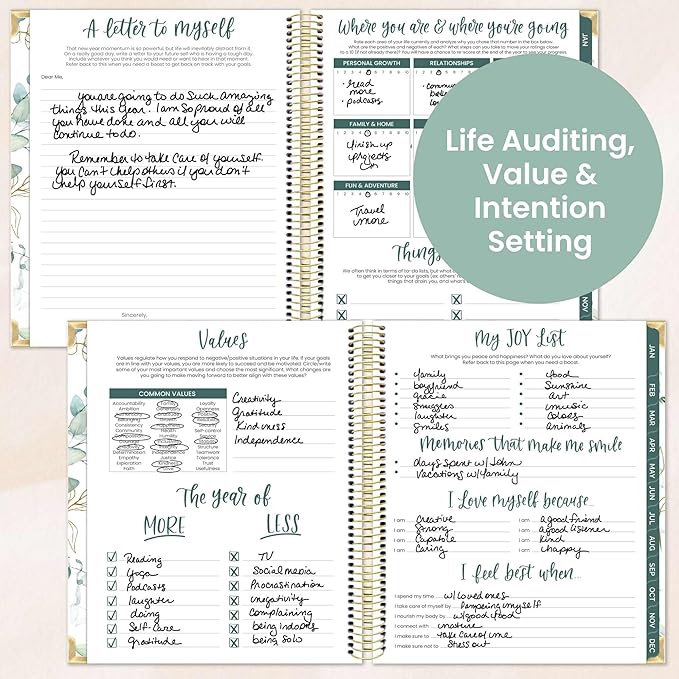 bloom daily planners 2026 Hardcover Calendar Year Goal & Vision Planner - Image 5