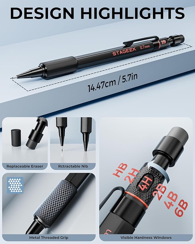 STAGEEK Mechanical Pencils 0.7mm - Image 4