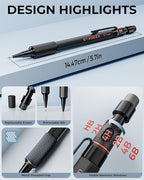 STAGEEK 0.9mm Mechanical Pencil Set, Weatherproof Artist Pencils - Image 3