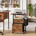 GYIIYUO 2 Drawer File Cabinet - Image 2