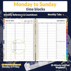 SUNEE 2026 Appointment Book, Quarter-Hourly, Weekly & Monthly - Image 2