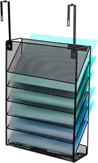 Delifox 7-Compartment Wall Mounted Hanging File Organizer Cubicle Wall File - Image 7